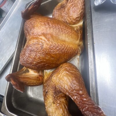 Whole Smoked (Spatchcocked) Turkey - (5 Day Lead Time)